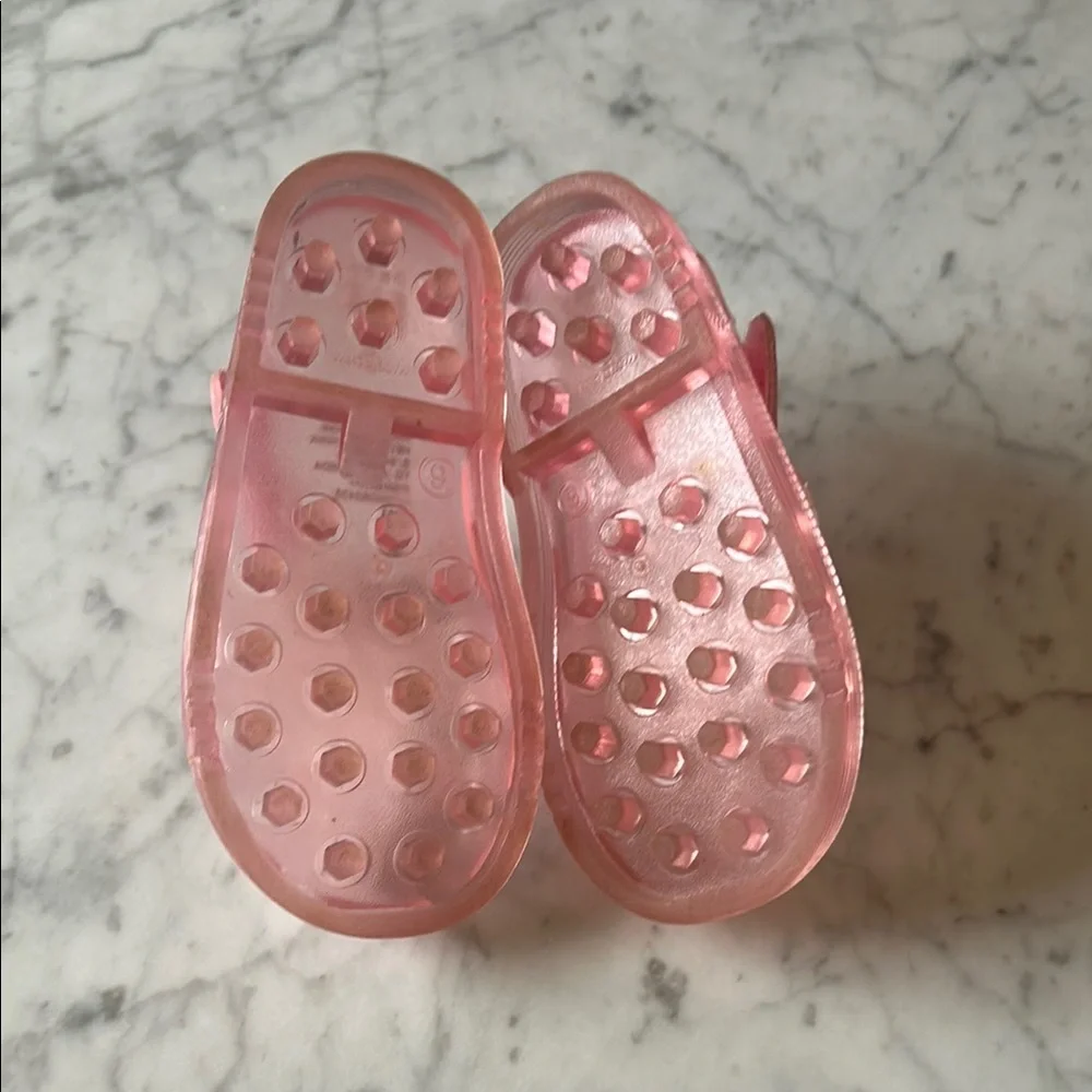 Baby Gap Pink Jelly Kids Sandals size 6